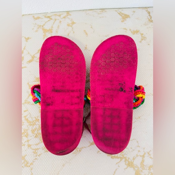 AREZZO Women’s Pink Multicolor Sandals EU 41 - Picture 4 of 5